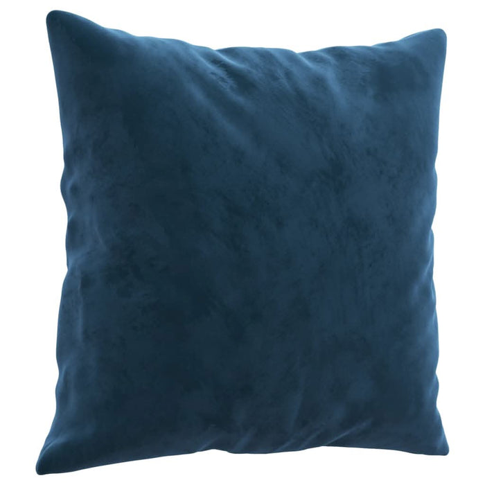 Perne decorative, 2 buc., albastru, 40x40 cm, catifea - WALTI WALTI