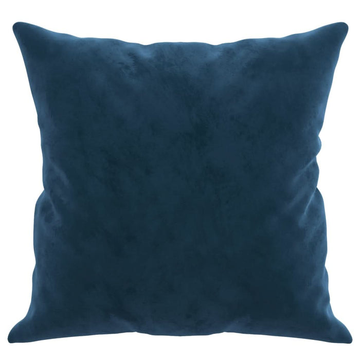 Perne decorative, 2 buc., albastru, 40x40 cm, catifea - WALTI WALTI