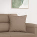 Perne decorative, 2 buc., gri taupe, 40x40 cm, microfibră - WALTI WALTI
