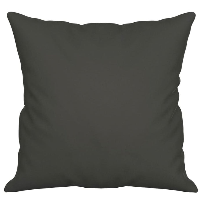 Perne decorative, 2 buc., gri închis, 40x40 cm, microfibră - WALTI WALTI