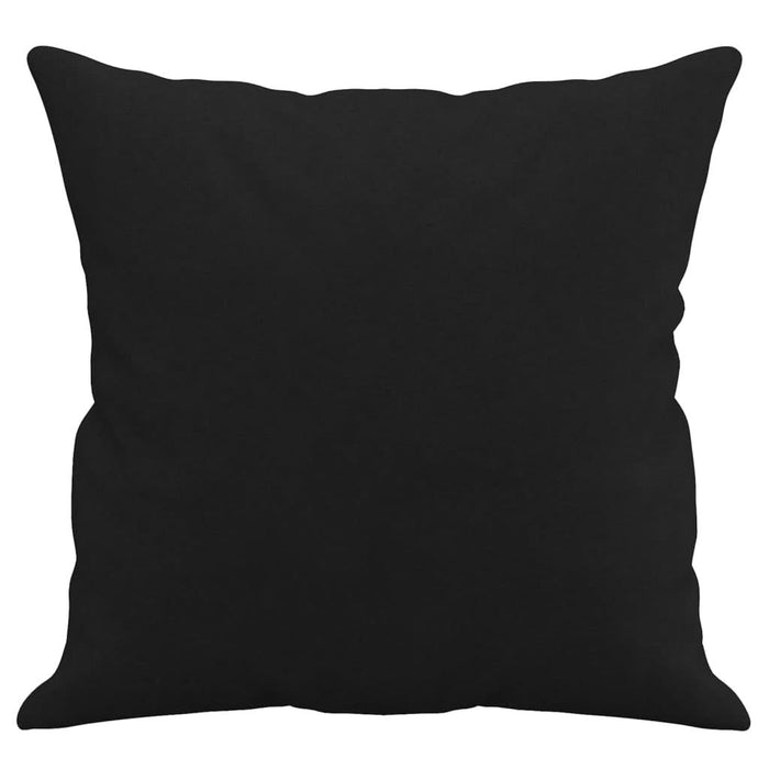 Perne decorative, 2 buc., negru, 40x40 cm, microfibră - WALTI WALTI