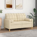 Perne decorative, 2 buc., crem, Ø15x50 cm, textil - WALTI WALTI