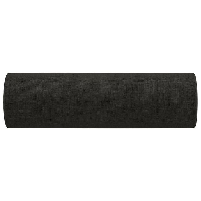 Perne decorative, 2 buc., negru, Ø15x50 cm, textil - WALTI WALTI