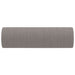 Perne decorative, 2 buc., gri taupe, Ø15x50 cm, textil - WALTI WALTI