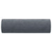 Perne decorative, 2 buc., gri închis, Ø15x50 cm, catifea - WALTI WALTI