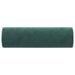 Perne decorative, 2 buc., verde închis, Ø15x50 cm, catifea - WALTI WALTI