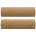 Perne decorative, 2 buc., maro, Ø15x50 cm, catifea - WALTI WALTI