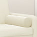 Perne decorative, 2 buc., crem, Ø15x50 cm, catifea - WALTI WALTI