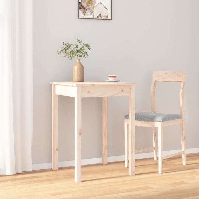 Masă de sufragerie, 55x55x75 cm, lemn masiv de pin - WALTI WALTI