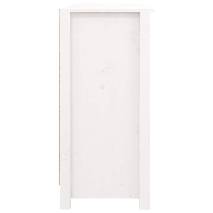 Servantă, alb, 100x35x74,5 cm, lemn masiv de pin WALTI
