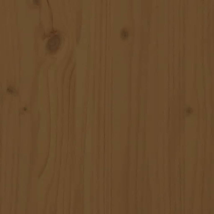 Comodă TV, maro miere, 103x36,5x52 cm, lemn masiv de pin WALTI