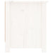 Dulap pentru pantofi, alb, 110x38x45,5 cm, lemn masiv pin - WALTI WALTI