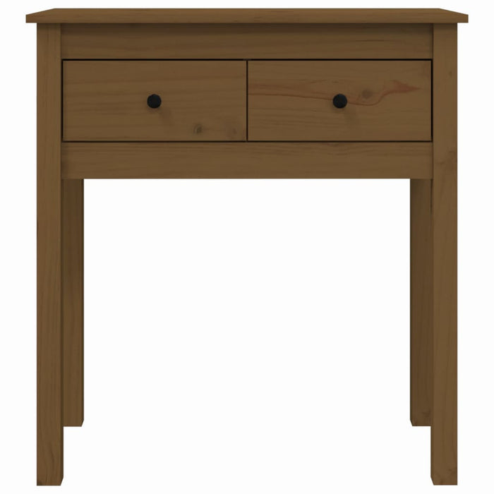 Masă consolă, maro miere, 70x35x75 cm, lemn masiv de pin - WALTI WALTI
