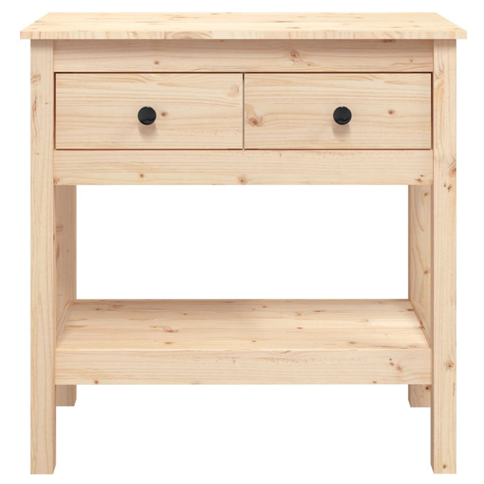 Masă consolă, 75x35x75 cm, lemn masiv de pin - WALTI WALTI