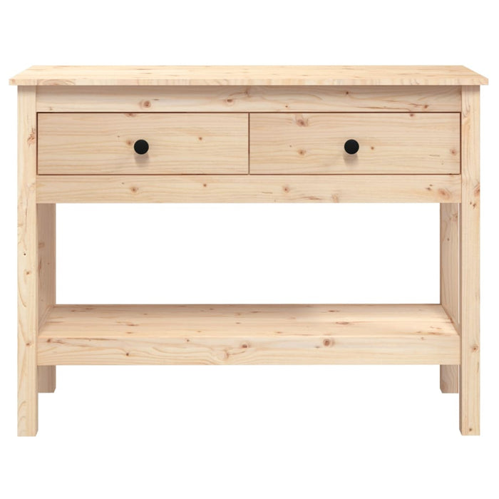 Masă consolă, 100x35x75 cm, lemn masiv de pin - WALTI WALTI