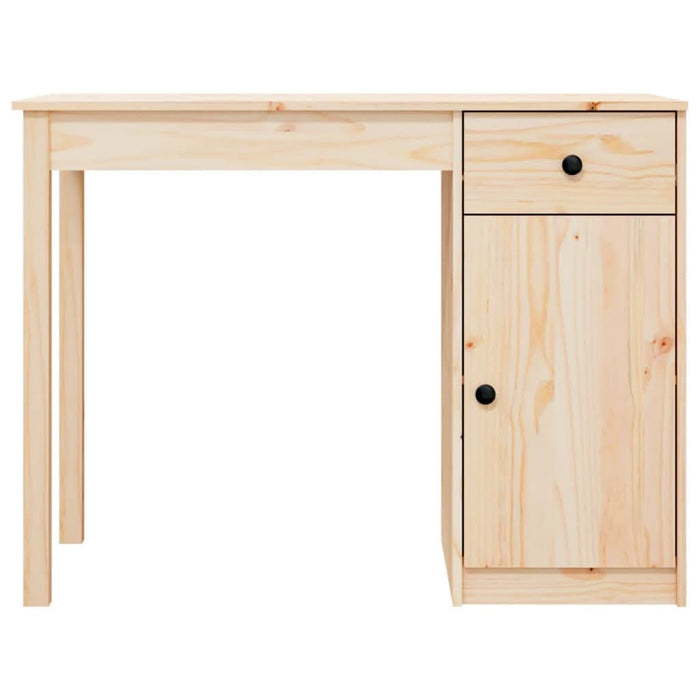Birou, 100x50x75 cm, lemn masiv de pin - WALTI WALTI