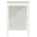 Birou, alb, 100x50x75 cm, lemn masiv de pin - WALTI WALTI