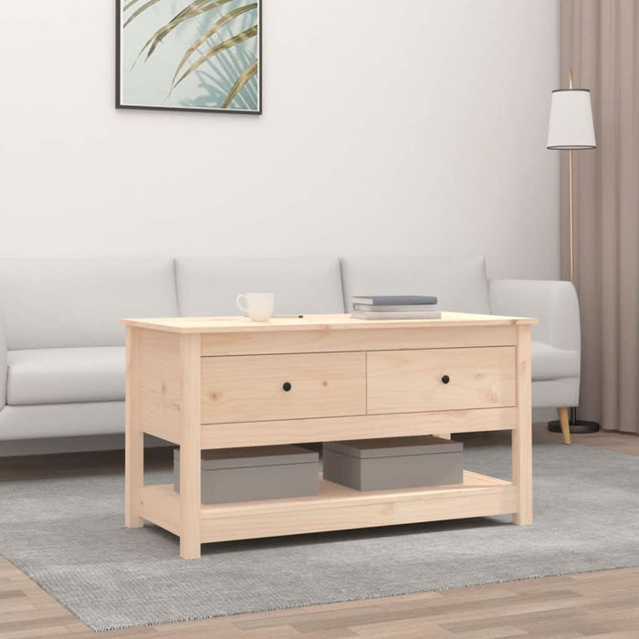 Măsuță de cafea, 102x49x55 cm, lemn masiv de pin - WALTI WALTI