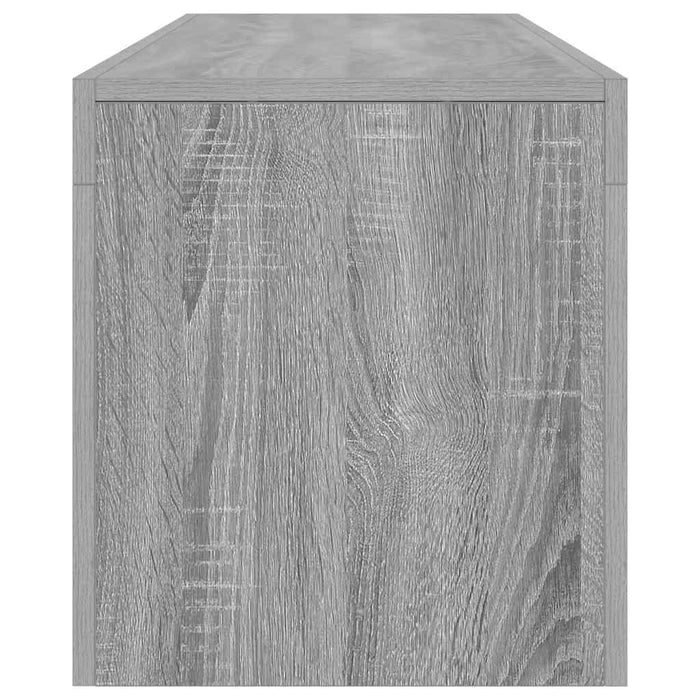 Comodă TV cu lumini LED, gri sonoma, 140x36,5x40 cm - WALTI WALTI