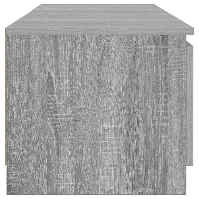 Comodă TV cu lumini LED, gri sonoma, 140x40x36 cm - WALTI WALTI
