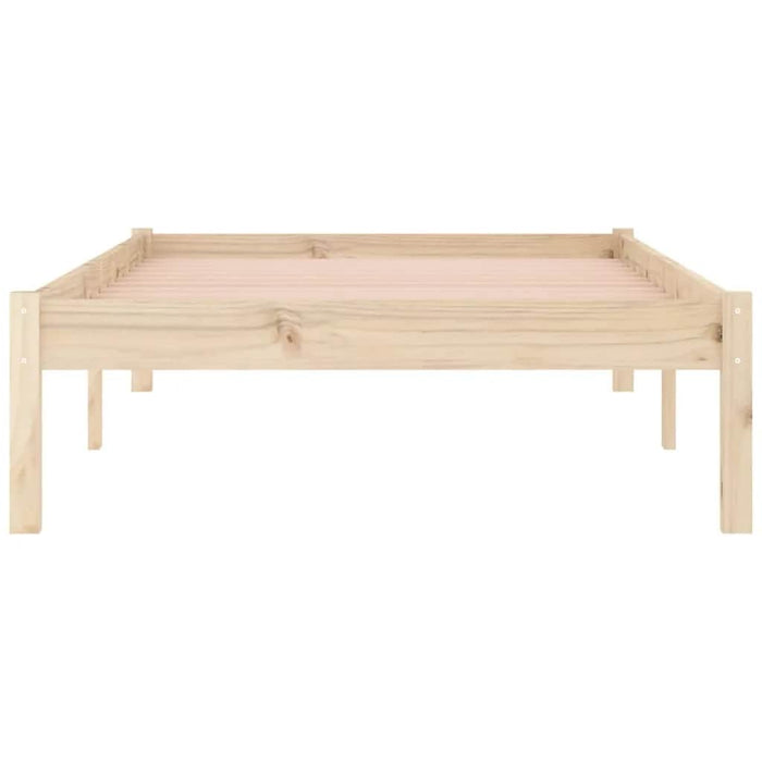 Cadru de pat fără saltea, 100x190 cm lemn masiv de pin, dublu - WALTI WALTI