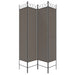 Paravan de cameră cu 4 panouri, antracit, 160x220 cm, textil - WALTI WALTI