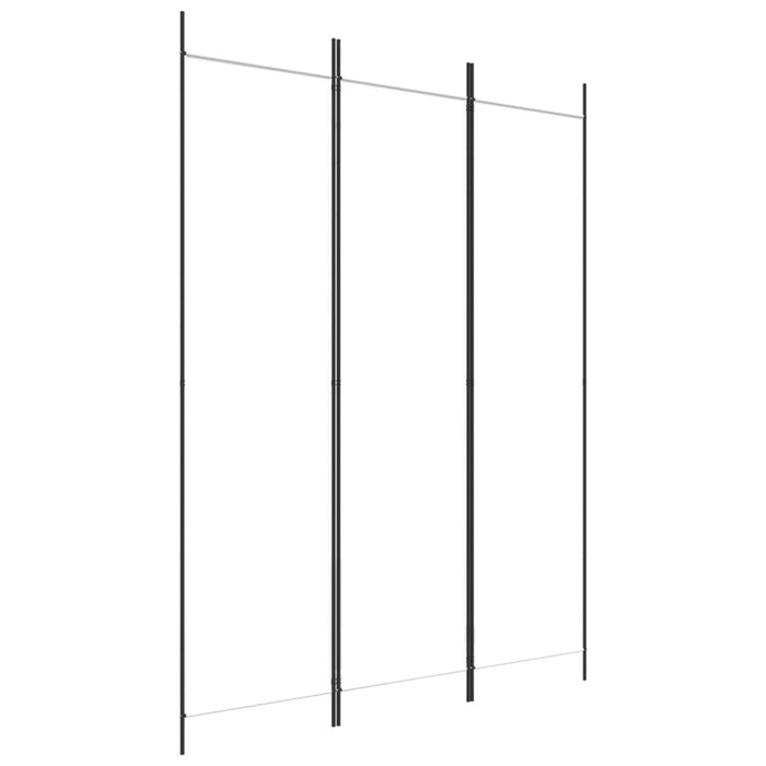 Paravan de cameră cu 3 panouri, alb, 150x200 cm, textil - WALTI WALTI