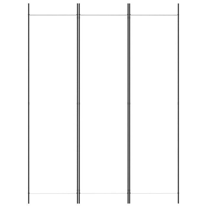 Paravan de cameră cu 3 panouri, alb, 150x200 cm, textil - WALTI WALTI