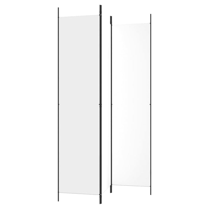 Paravan de cameră cu 3 panouri, alb, 150x220 cm, textil - WALTI WALTI