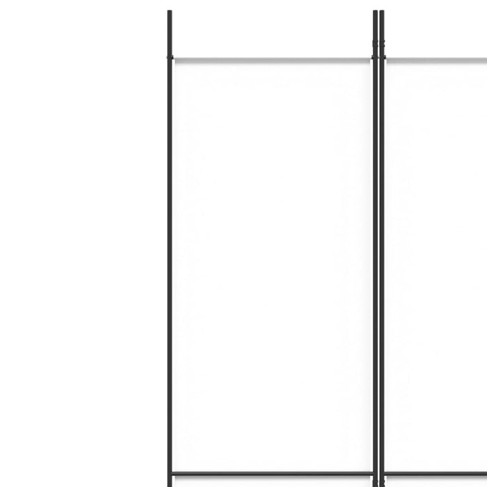 Paravan de cameră cu 3 panouri, alb, 150x220 cm, textil - WALTI WALTI