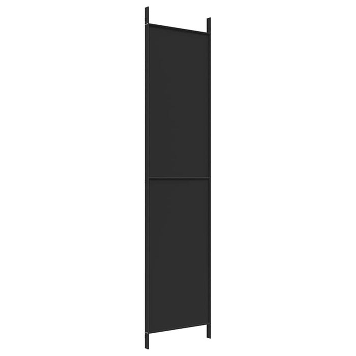 Paravan de cameră cu 3 panouri, negru, 150x220 cm, textil - WALTI WALTI