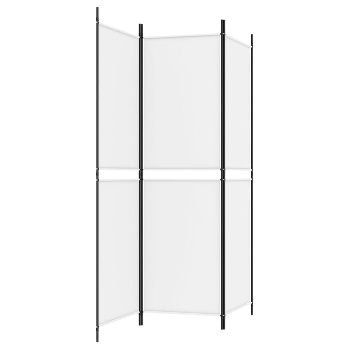 Paravan de cameră cu 3 panouri, alb, 150x180 cm, textil - WALTI WALTI