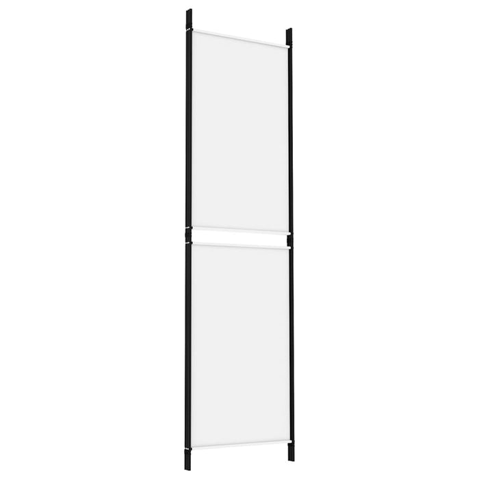 Paravan de cameră cu 3 panouri, alb, 150x180 cm, textil - WALTI WALTI