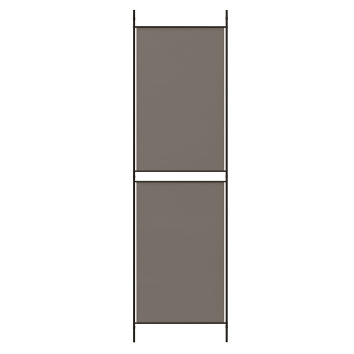 Paravan de cameră cu 3 panouri, antracit, 150 x 180 cm, textil - WALTI WALTI