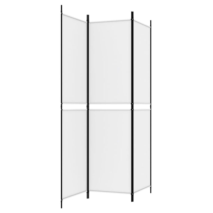 Paravan de cameră cu 3 panouri, alb, 150x200 cm, textil - WALTI WALTI