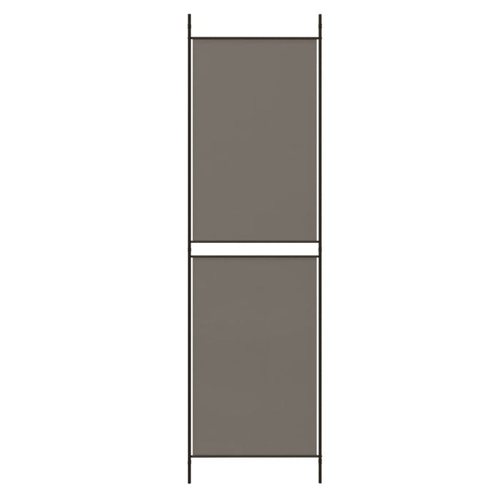 Paravan de cameră cu 6 panouri, antracit, 300x200 cm, textil - WALTI WALTI