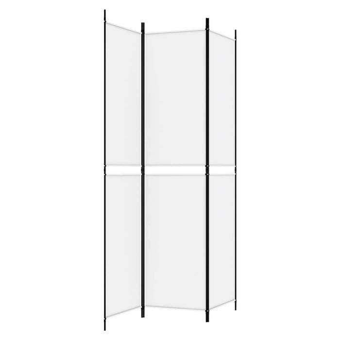 Paravan de cameră cu 3 panouri, alb, 150x220 cm, textil - WALTI WALTI