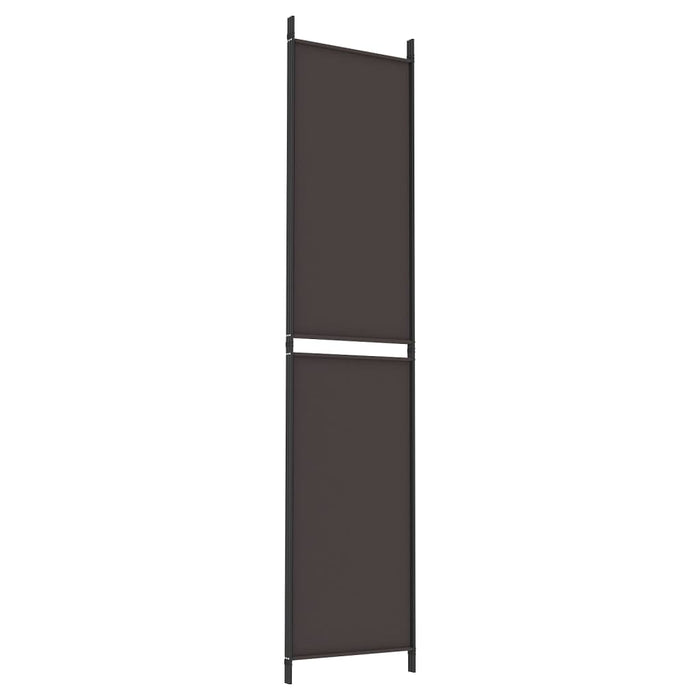 Paravan de cameră cu 3 panouri, maro, 150x220 cm, textil - WALTI WALTI
