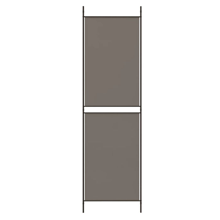 Paravan de cameră cu 3 panouri, antracit, 150x220 cm, textil - WALTI WALTI