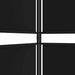 Paravan de cameră cu 3 panouri, negru, 150x220 cm, textil - WALTI WALTI