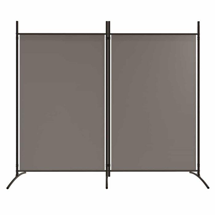 Paravan de cameră cu 2 panouri, antracit, 175x180 cm - WALTI WALTI