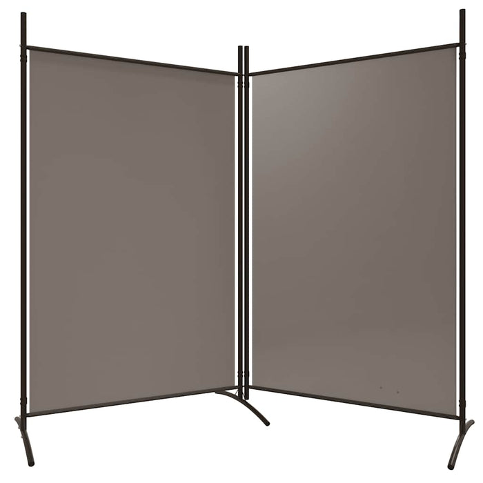 Paravan de cameră cu 2 panouri, antracit, 175x180 cm - WALTI WALTI