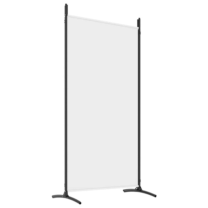 Paravan de cameră cu 4 panouri, alb, 346x180 cm, textil - WALTI WALTI