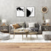Mese laterale 2 buc. stejar sonoma 40x40x40 cm lemn prelucrat - WALTI WALTI