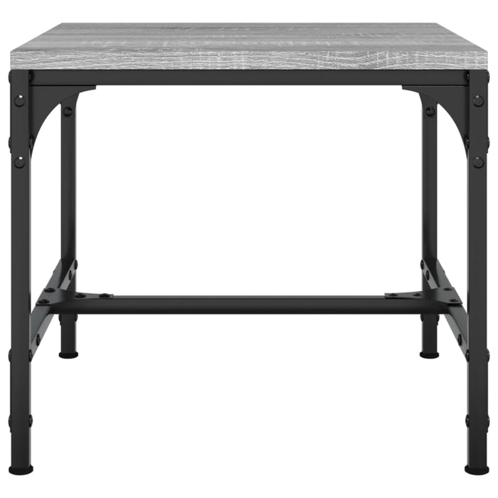 Mese laterale 2 buc. gri sonoma 40x40x35 cm lemn prelucrat - WALTI WALTI