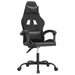 Scaun de gaming pivotant, negru, piele ecologică - WALTI WALTI
