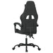 Scaun de gaming pivotant, negru, piele ecologică - WALTI WALTI
