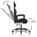Scaun de gaming cu suport picioare negru/camuflaj piele eco - WALTI WALTI