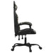 Scaun de gaming pivotant, negru și camuflaj, piele ecologică - WALTI WALTI
