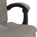 Fotoliu de birou rabatabil, gri taupe, textil - WALTI WALTI